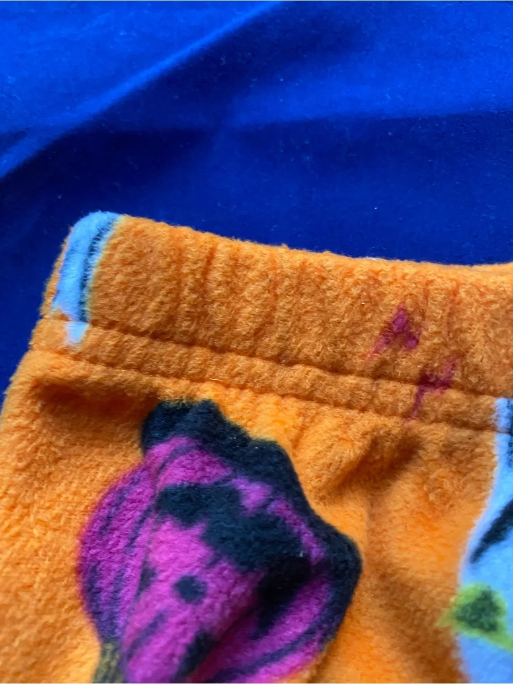 New Hyde & Eeks! Halloween Orange Ghost & Pumpkin Fleece Pajama Pants 18M